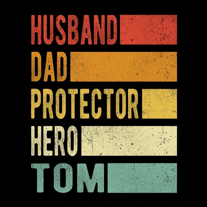 Tom Name Papa Geschenk