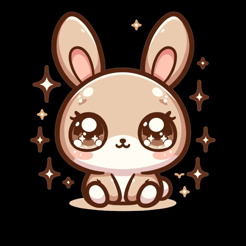 Kaninchen Bubble Tea Kawaii