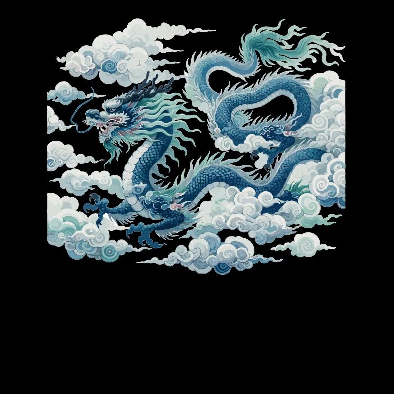 Art chinois du dragon