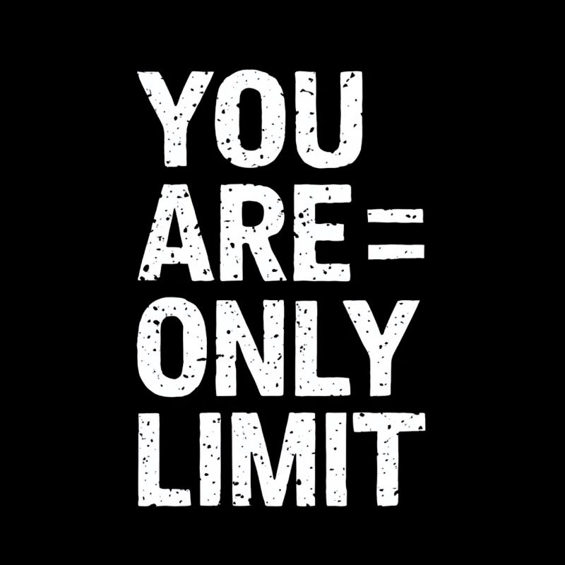 Vous n’êtes qu’une citation de motivation limite