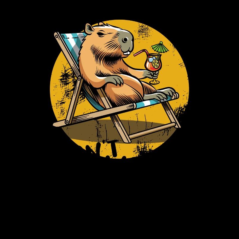 Don't worry be Cappy - Capybara - Urlaub