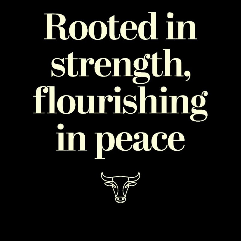 Taurus Character Zodiac Sign Strength and Peace