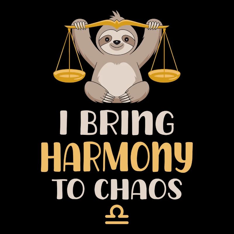 Libra Zodiac Sign Sloth: Harmony into Chaos