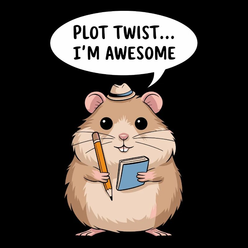Hamster Autor: Plot Twist... Ich Bin Großartig