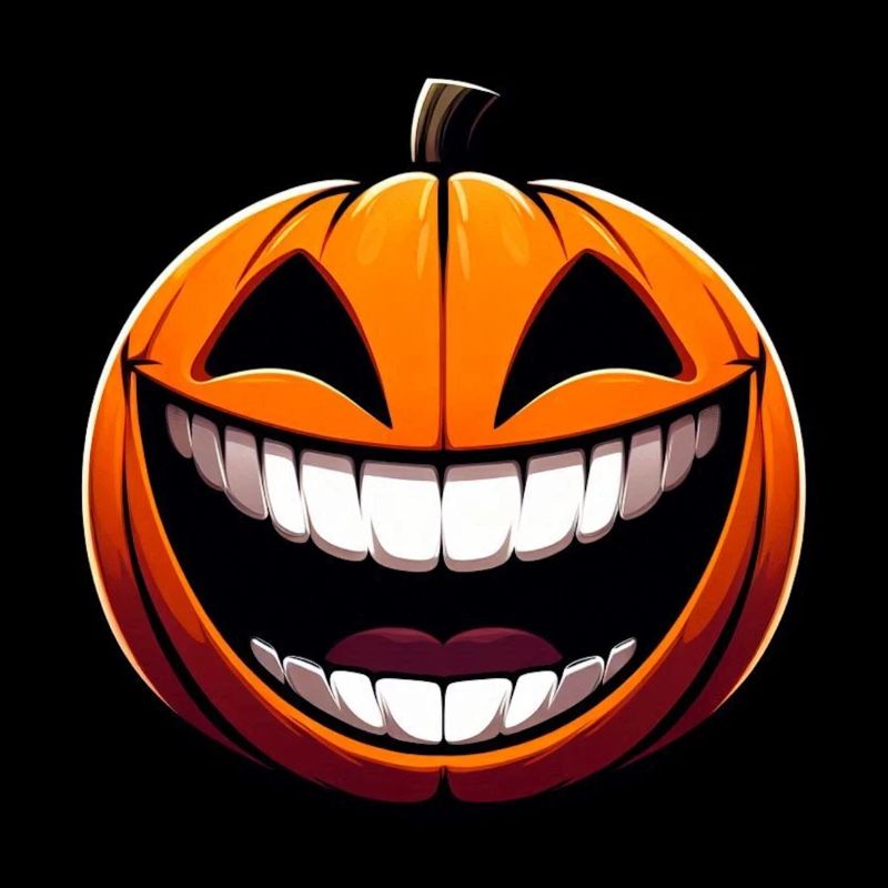 Big Smile Jack O Lantern - Halloween October