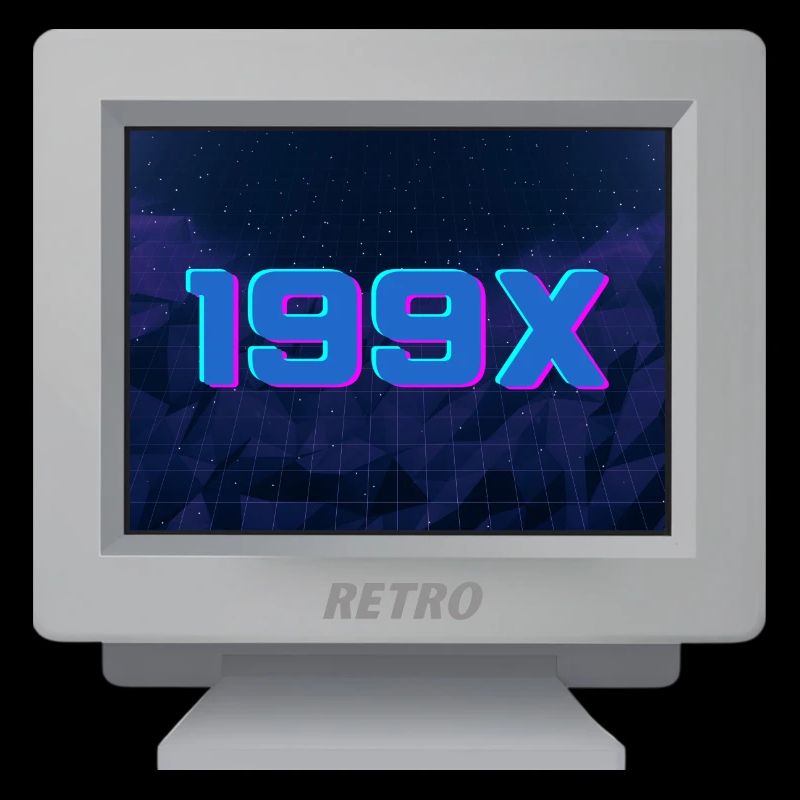 CRT Design - Retro 90's