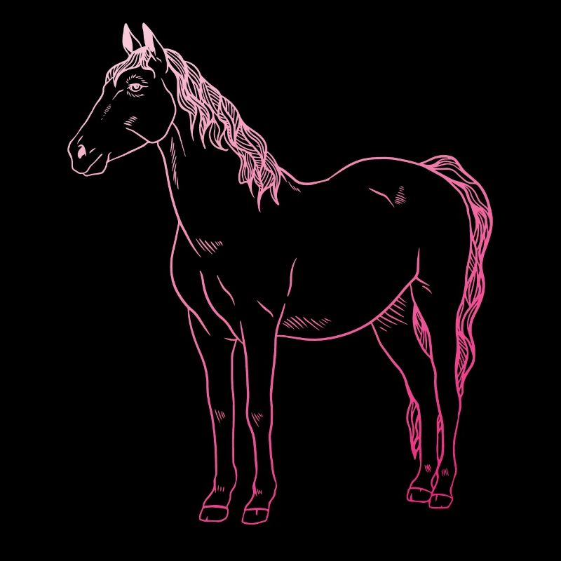 Cadeau de conception de cheval