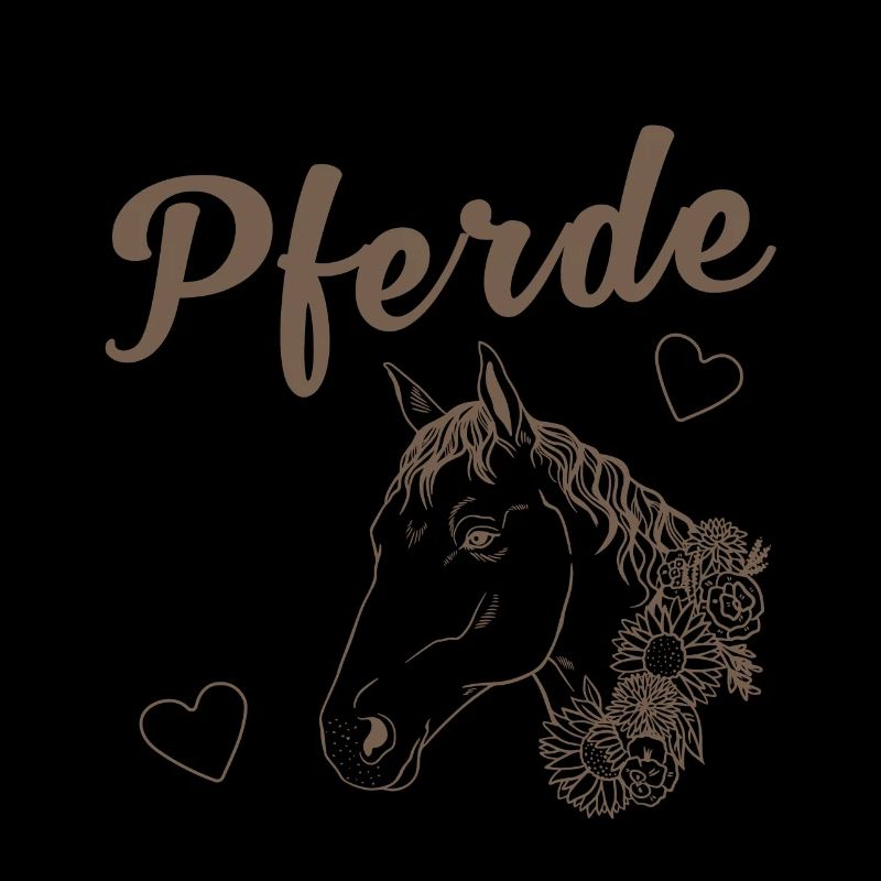 Einfache Liebe zu Pferden