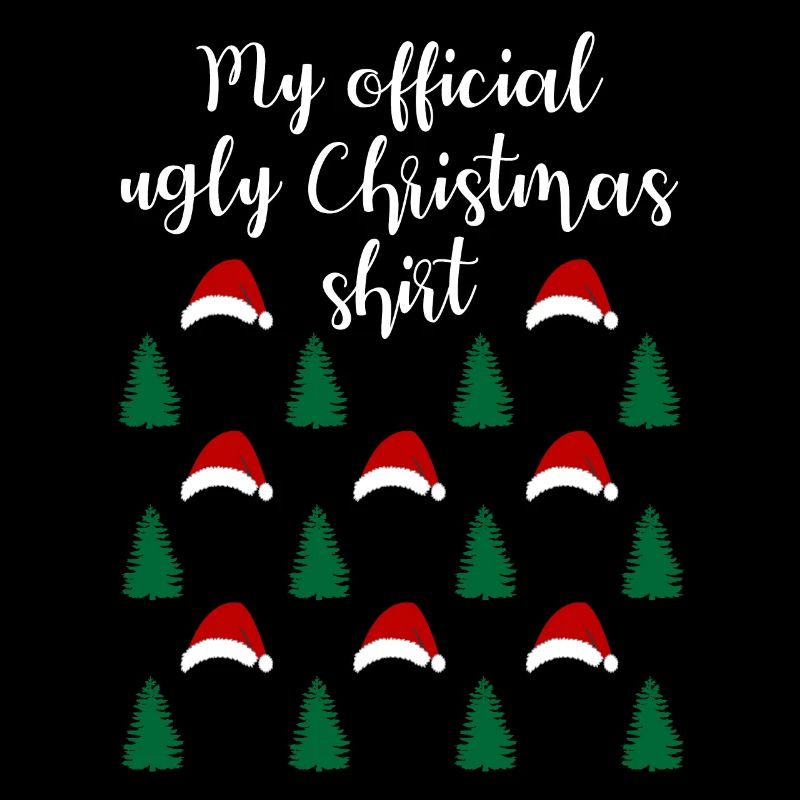 Chemise de Noël drôle de forêt de Noël