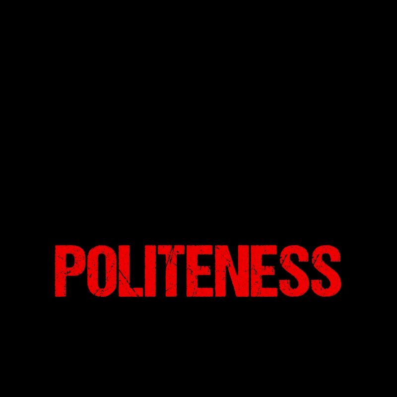 Politesse - élégance de caractère