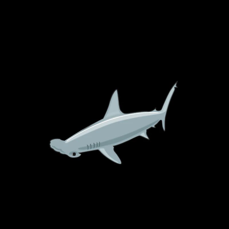 Passionné de requin-marteau clair et direct