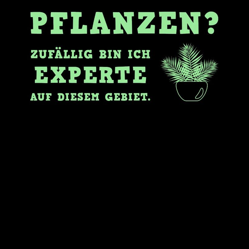 Pflanzenexperte mit Leidenschaft Motiv