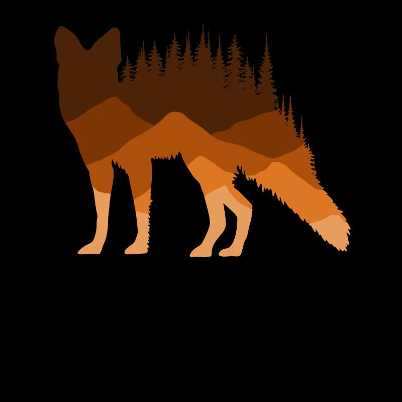 Fox Silhouette Beauté Sauvage