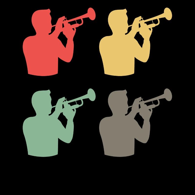 Son de trompette en couleur – arc-en-ciel musical