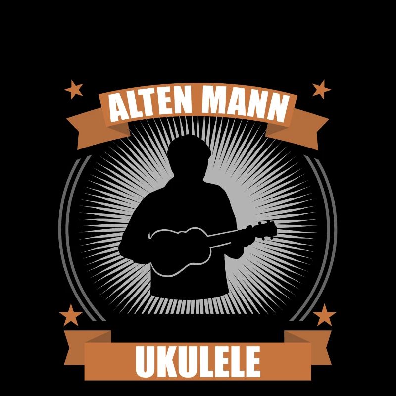 Alter Mann Ukulele Weisheit