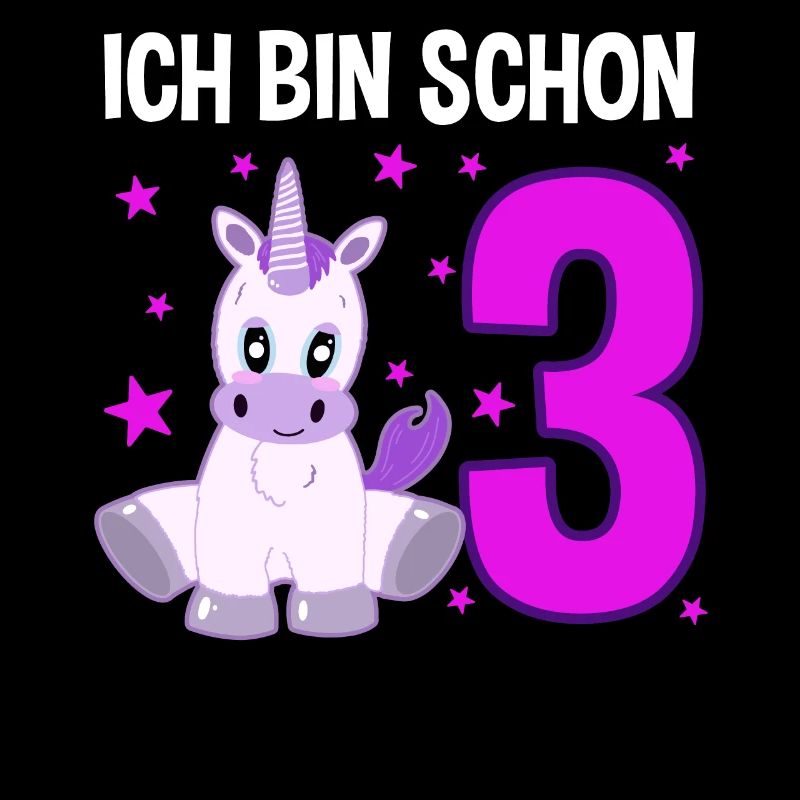 Monde de rêve de licorne 3 ans d’émerveillement