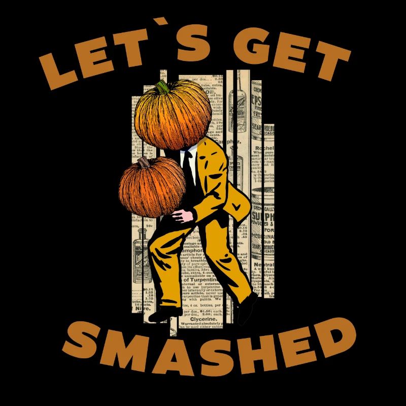Let's Get Smashed Vintage Pumpkin #2