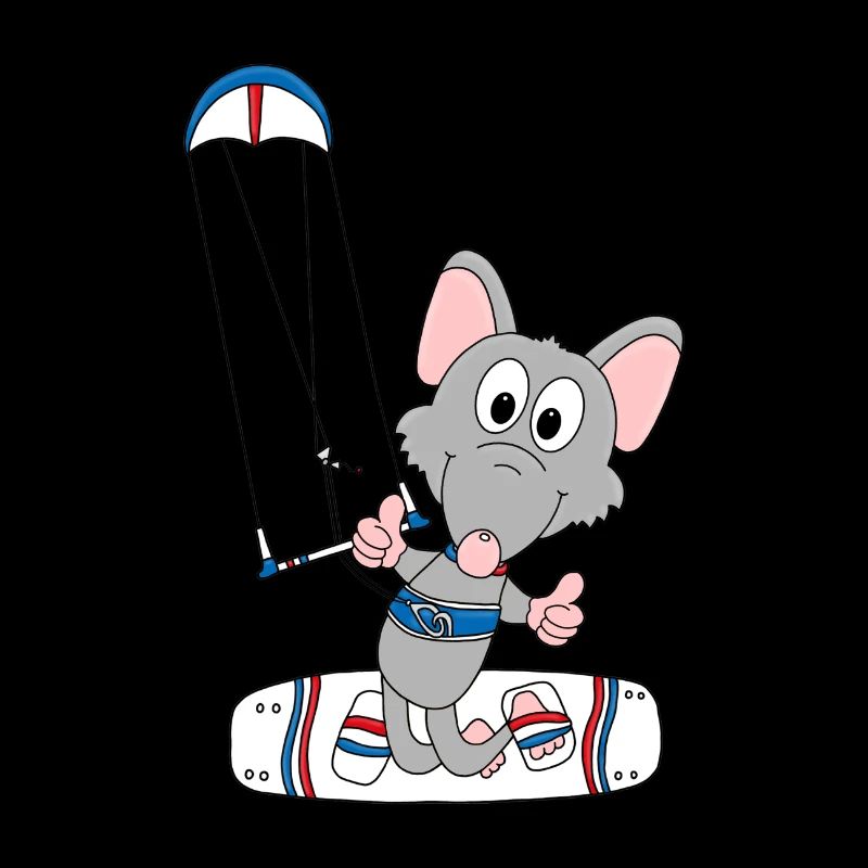 WASSERRATTE - RATTE - KITER - KITESURFER - KITEN