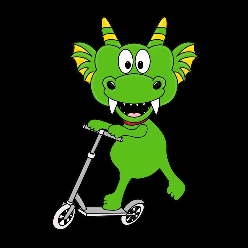 ROLLER - DRACHE - TIER - KINDER - BABYS - DRAGON
