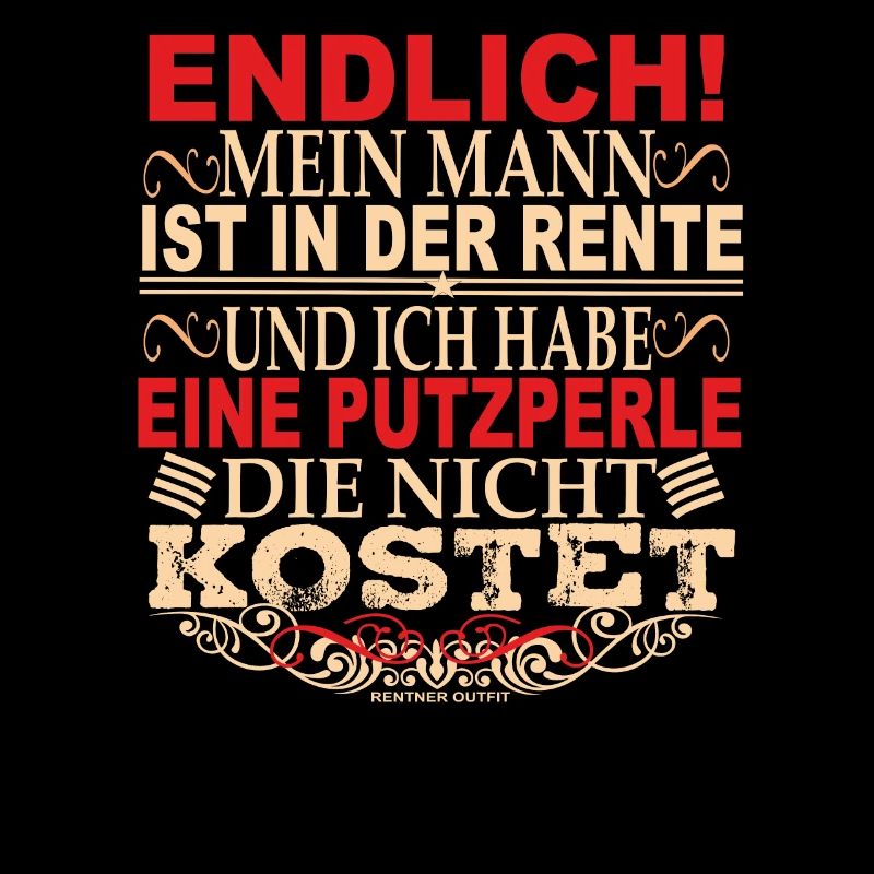 Mein Mann ist in der Rente: Putzperle-Rentner