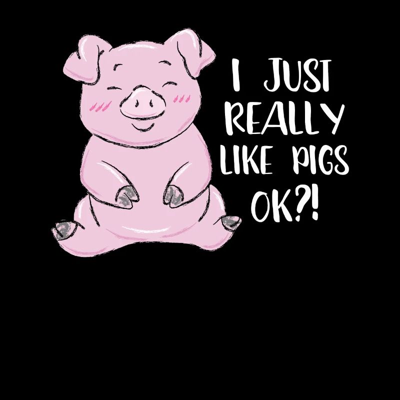 J'aime beaucoup les cochons cochon cochon cochon domestique
