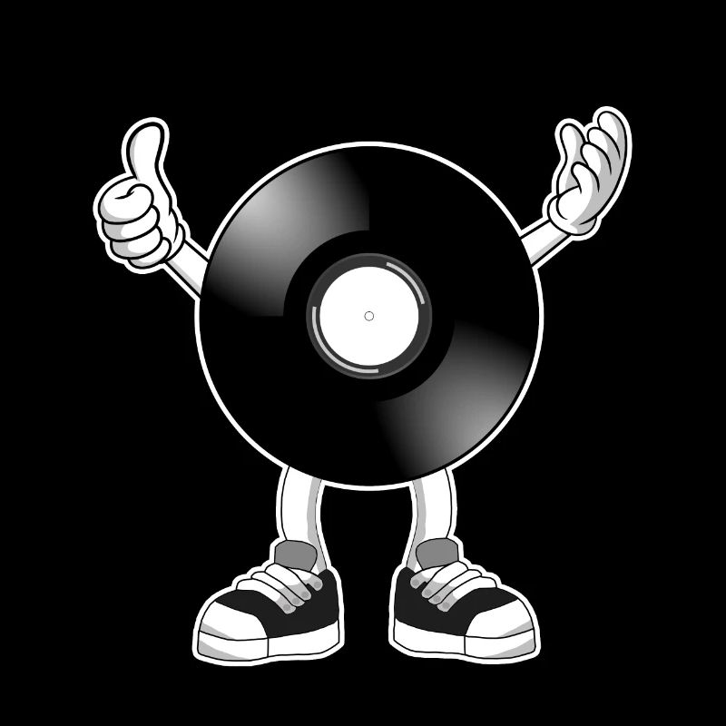 Vinyl Schallplatte Retro Musik DJ