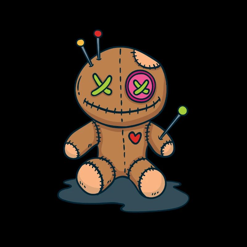 Voodoo Doll Black Magic Halloween