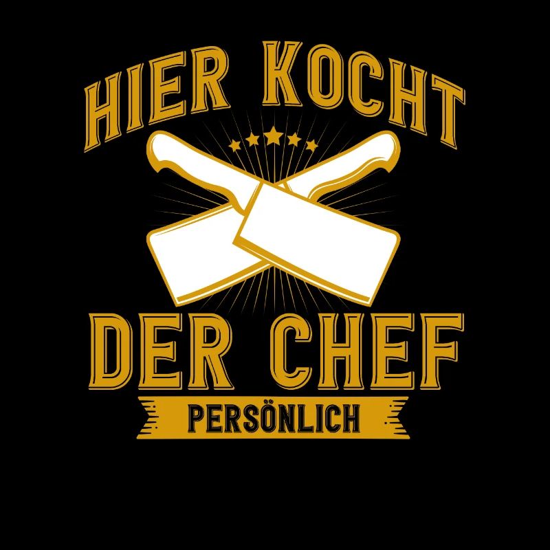 Hier Kocht Der Chef Persönlich Kochen Geschenk