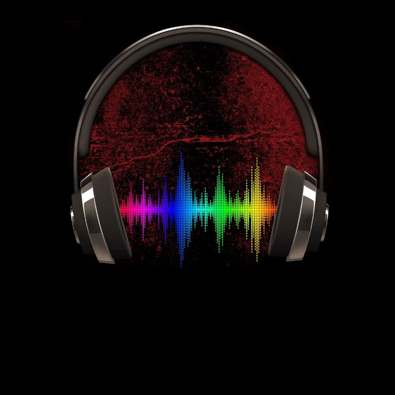 Kopfhörer Musik DJ Techno Beat Geschenk