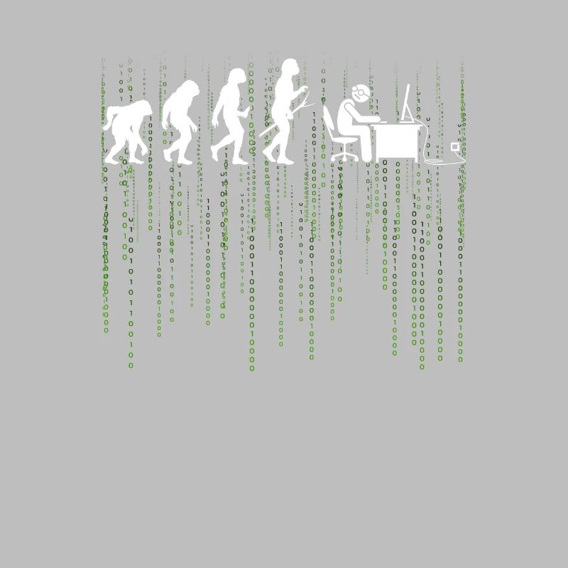 Evolution Computer Enticklung BrushIng Gift