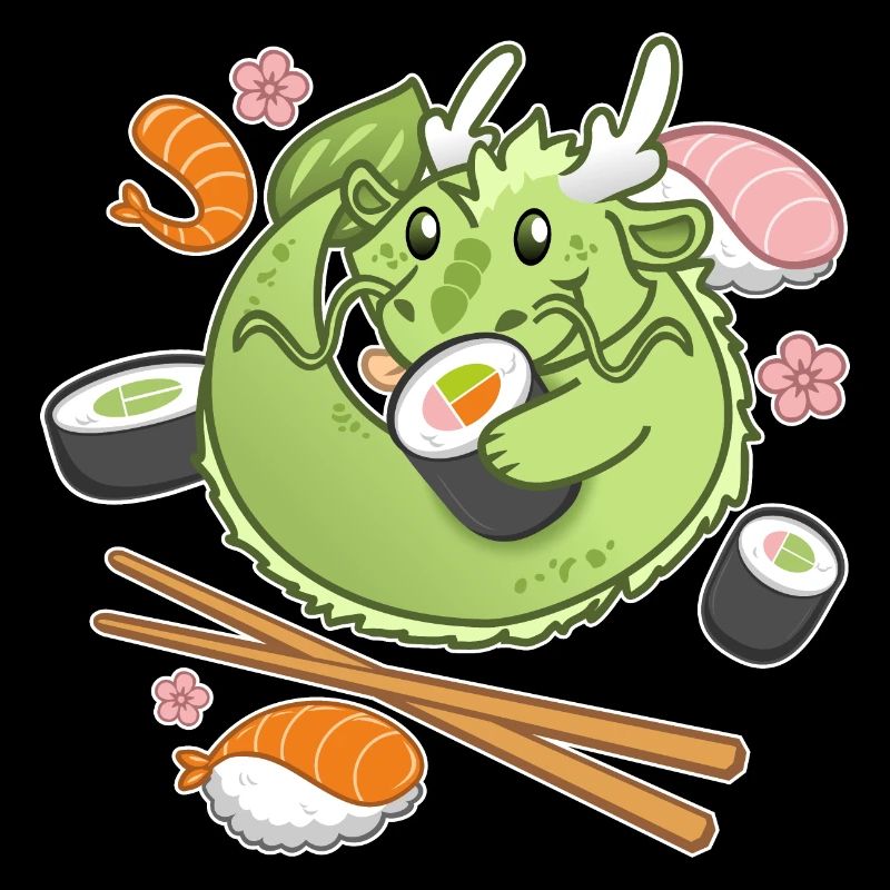 Chibi Dragon Sushi