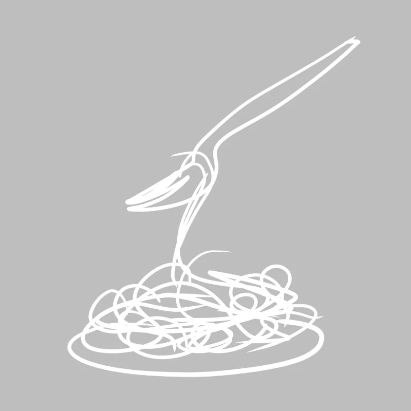 Spaghetti essen