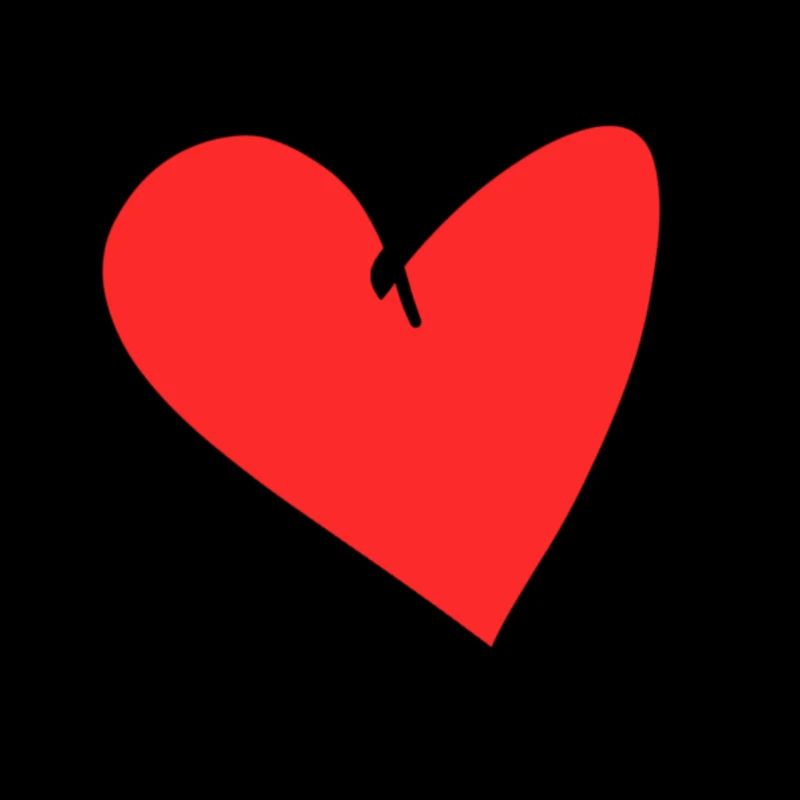 Heart red