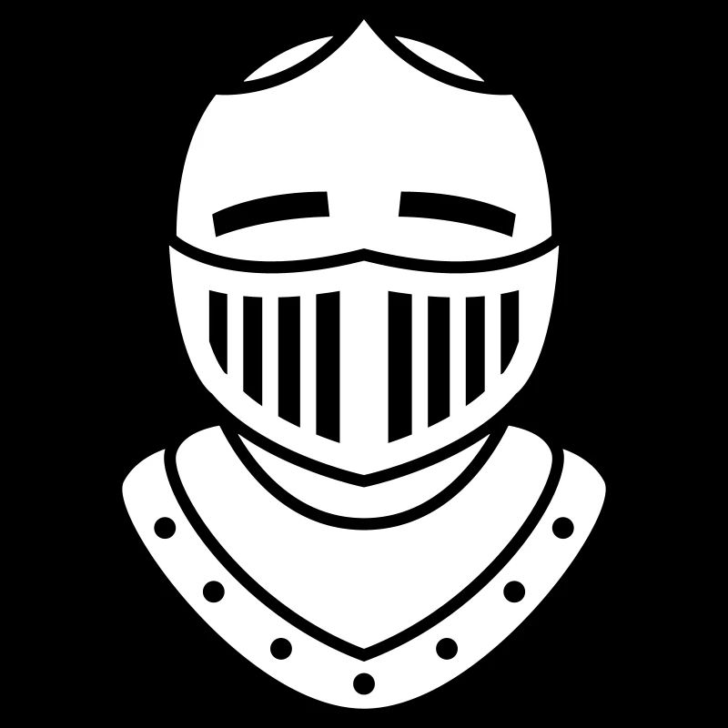 Casque de chevalier