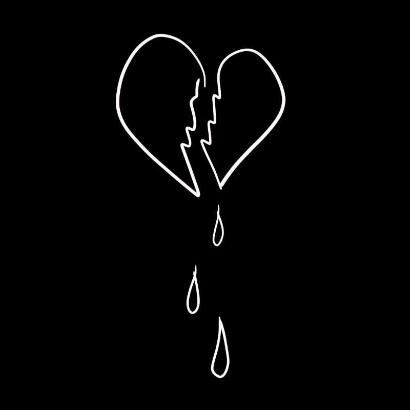 cœur brisé mal d’amour douleur douleur