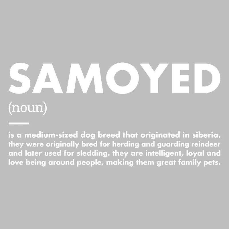 Définition du Samoyède