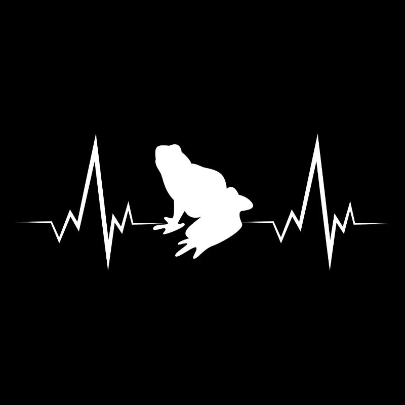 Frog Heartbeat Design for Frog & Toad Fans