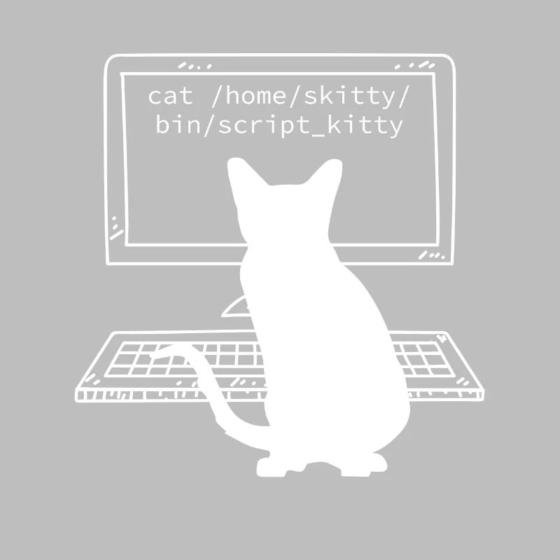 Programmierer Coder Informatiker Spaß Katzen
