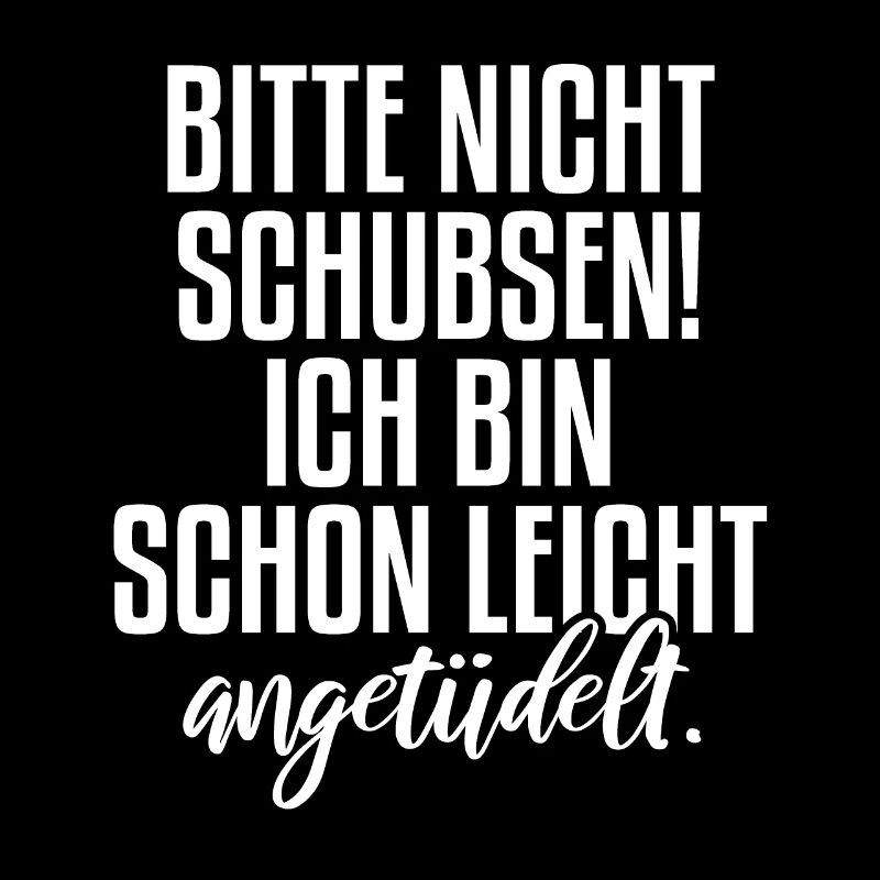 Bitte nicht schubsen | Party Alkohol angetrunken