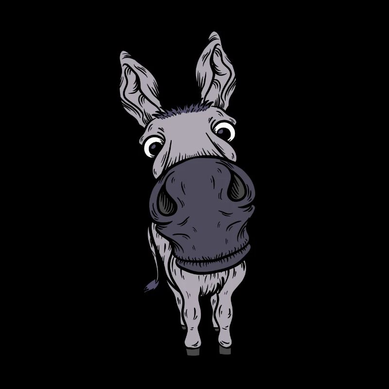 Âne domestique ferme cheval mule mule âne