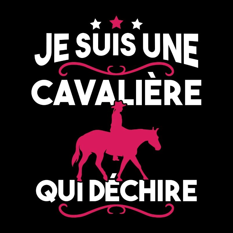 Je suis une cavalière qui déchire