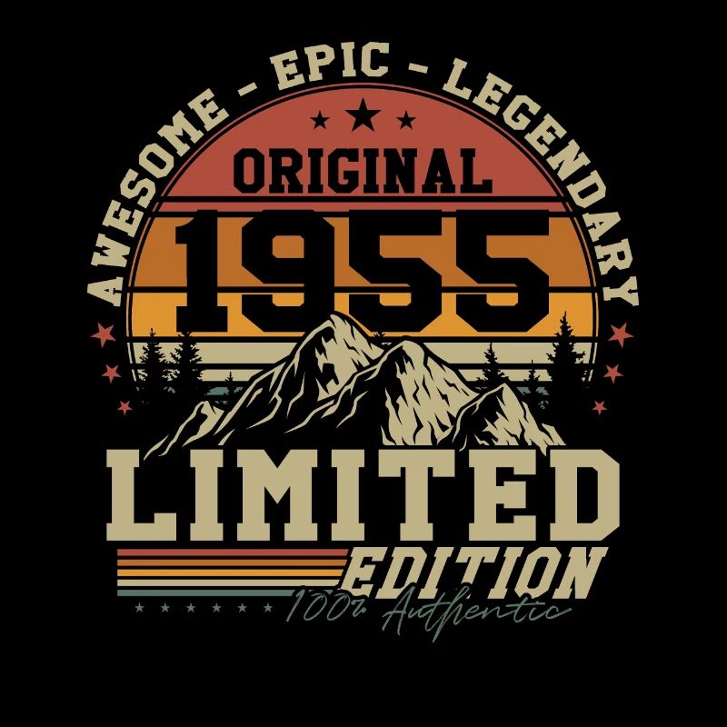 Original 1955 Jahrgang Geburtstag Geschenk