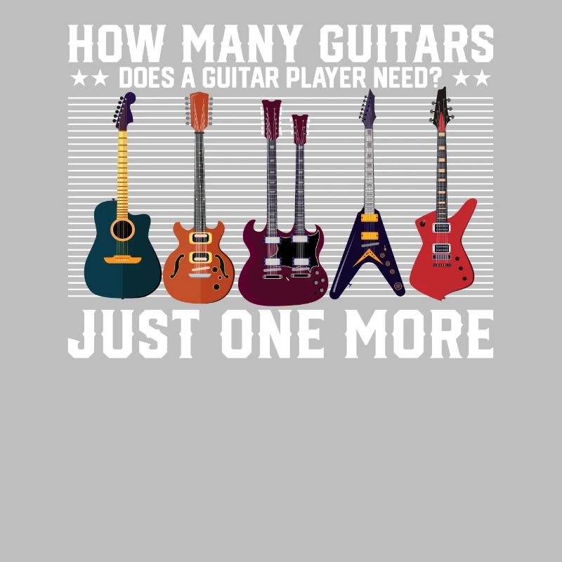Wie viele Gitarren Nur ein weiterer Gitarrist Rock