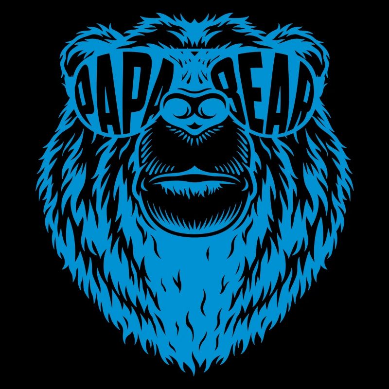 Papa Bear Father's Day | Color changeable