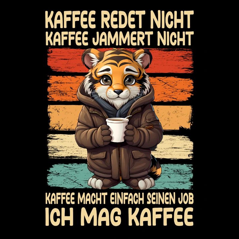 Café Don’t Talk Café Don’t Whine Tiger