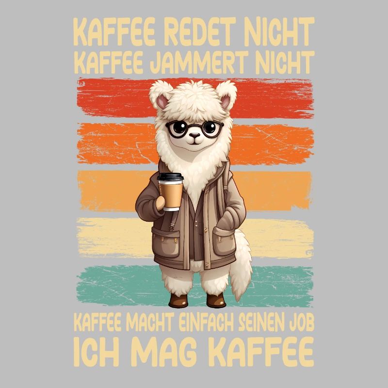 Coffee Don't Talk Coffee Don't Whine Llama