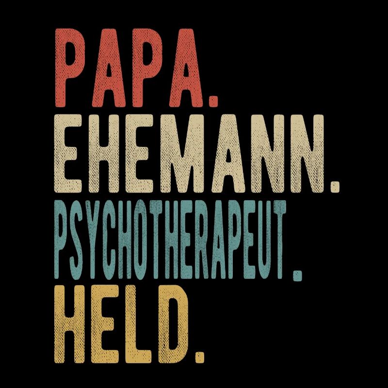 Psychotherapeut Papa Ehemann Held