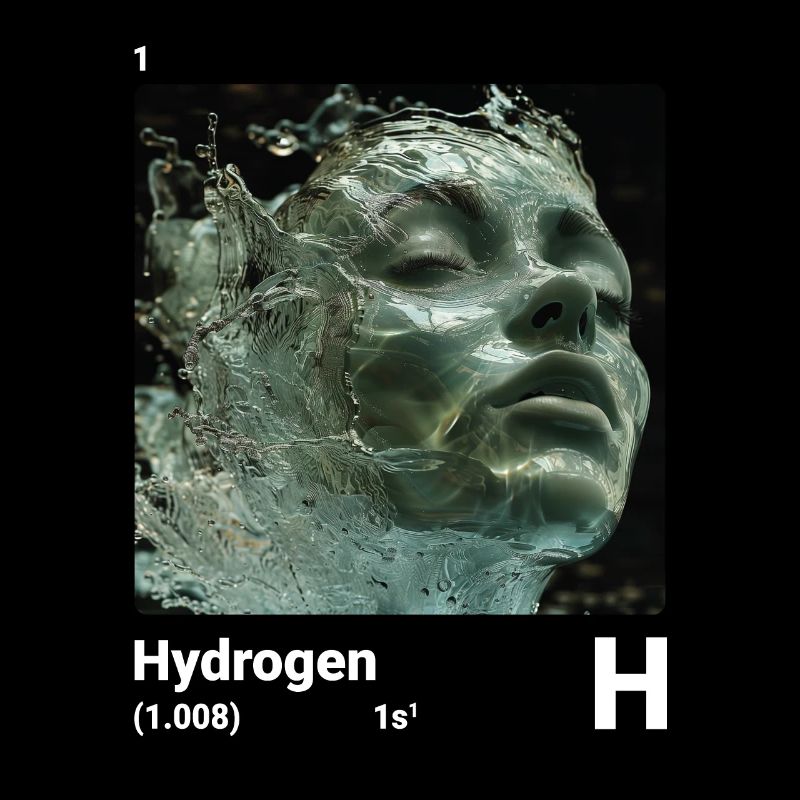 Hydrogène - H - Élément chimique 001