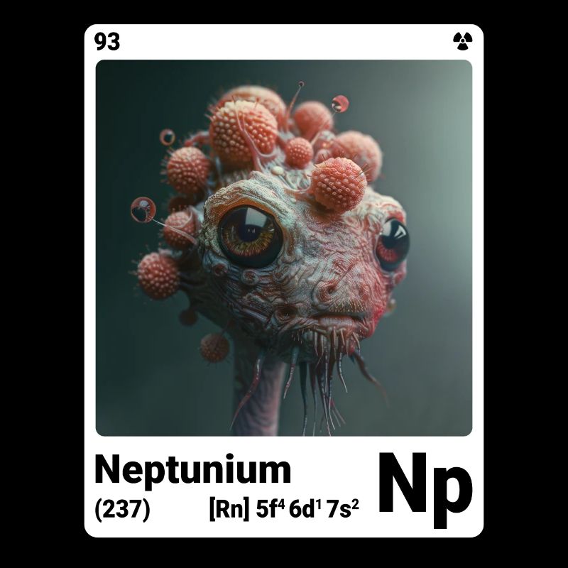 AI am Neptunium (at) Modezeitschrift nerdy