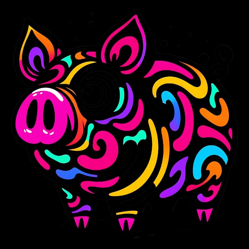 Psychedelic Pig